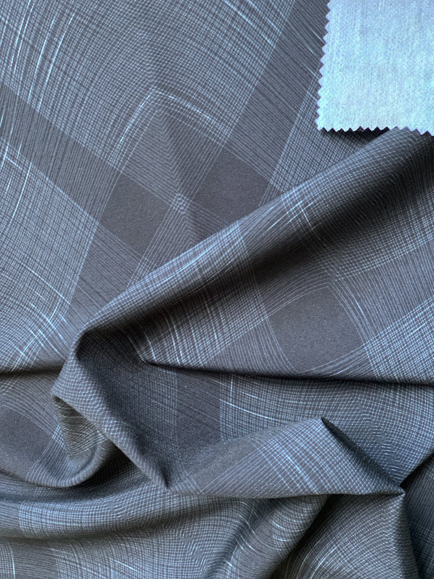 Muurbloem design studio gordijnstoffen collectie curves & stripes stof nancy detail view