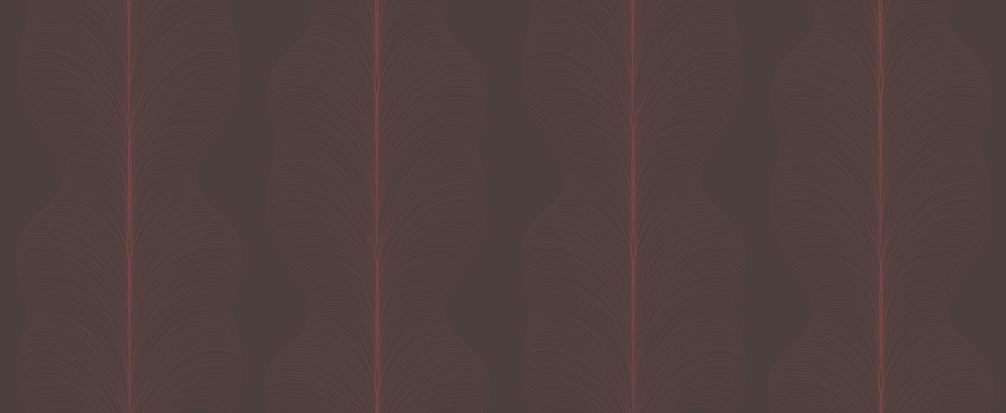 Muurbloem design studio gordijnstoffen collectie curves & stripes stof wies pattern view