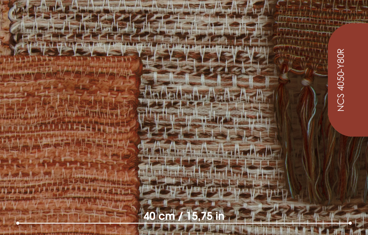 Muurbloem wallpaper collection BOBIJN design Cousin Christianne detail view