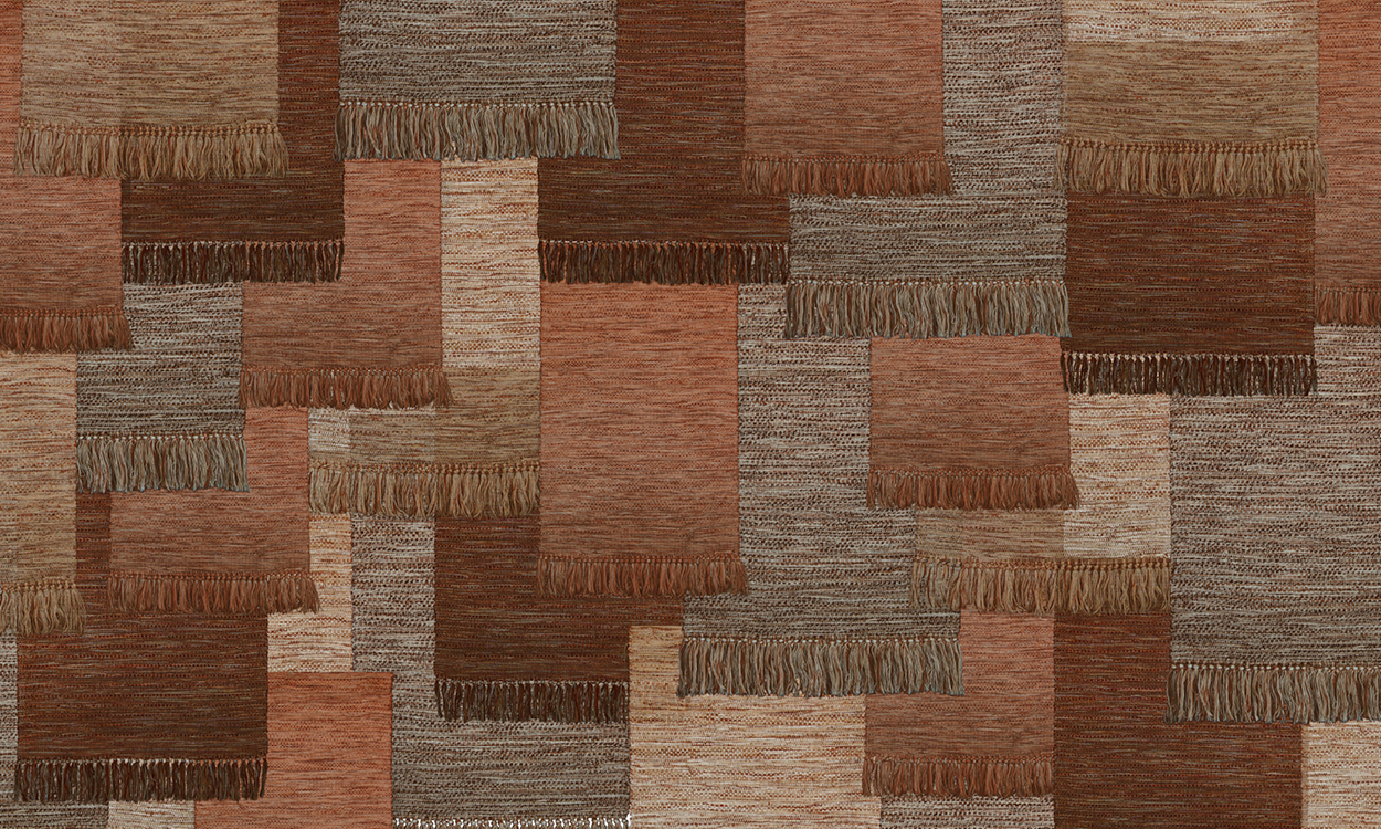 Muurbloem wallpaper collection BOBIJN design Cousin Christianne pattern view